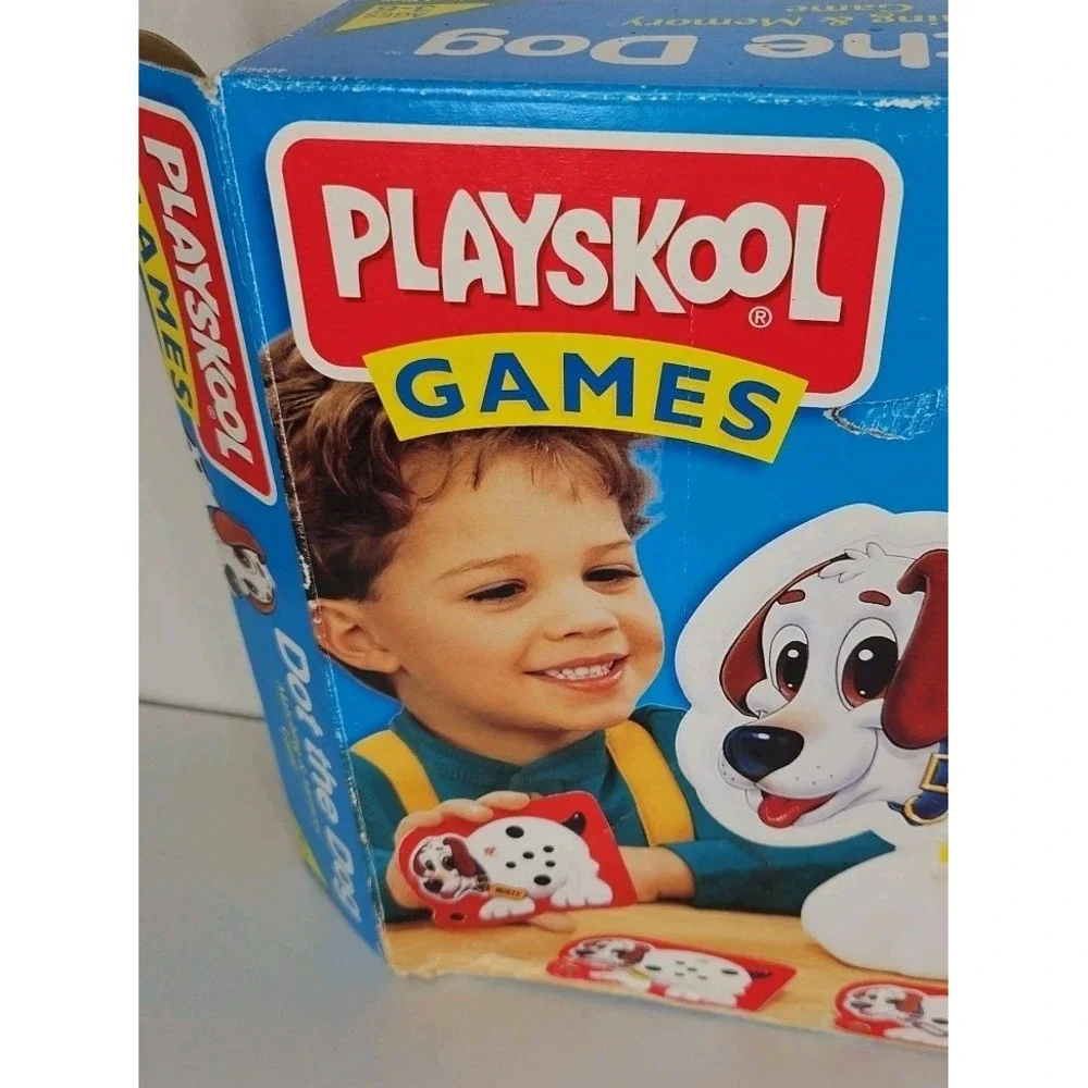 Dot the Dog Playskool Game Preschool Ages 3-5 Box Included Vintage‎ 1995